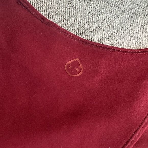 NWT Women’s Tasc Sculptive Crop Tank in Wineberry Sz. XL - Picture 8 of 9